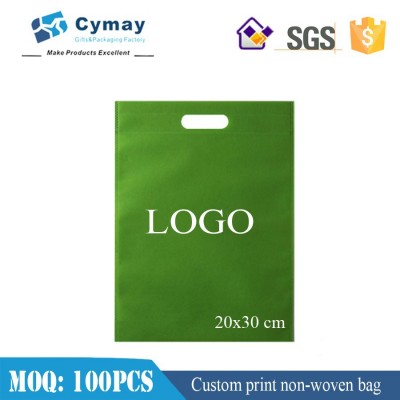 Environmental non woven fabric bag for shopping gift bag 20x30cm